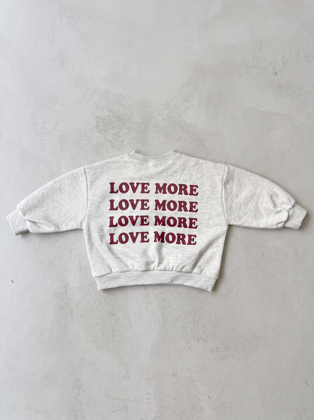 LOVE MORE SWEATER - OATMEAL