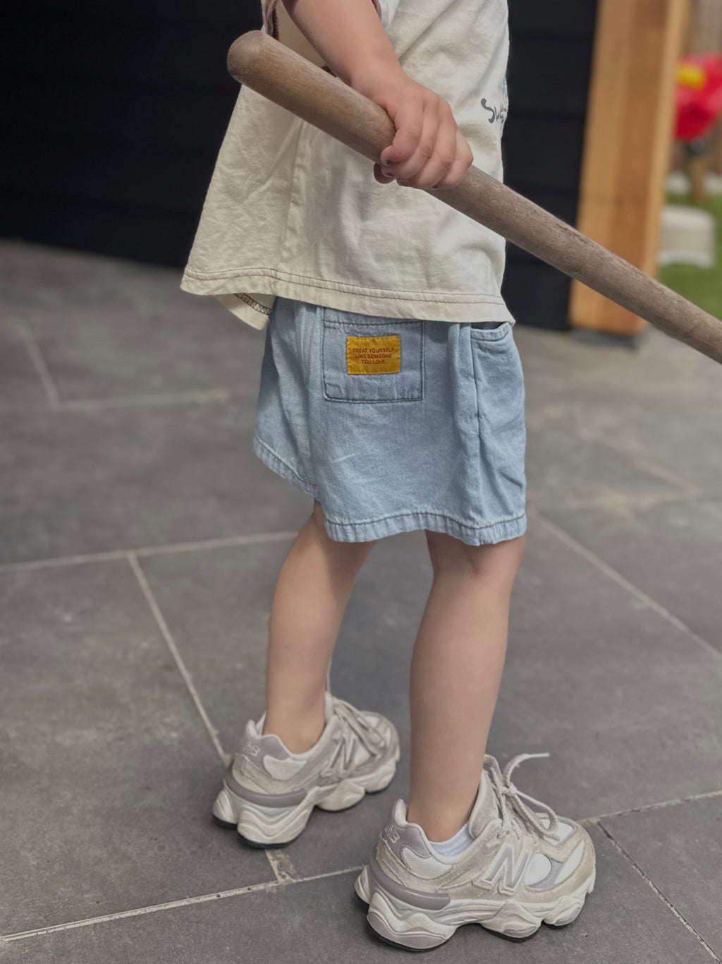 Lou denim shorts