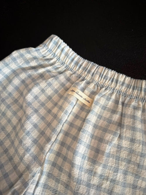 Breezy check pants