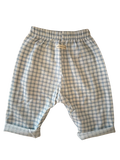 Breezy check pants